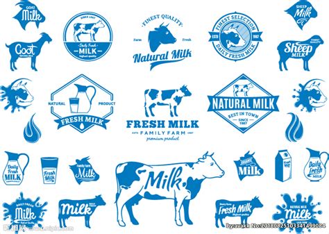 MILK牛奶LOGO图片素材免费下载 - 觅知网