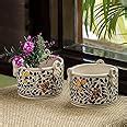 ExclusiveLane 'Moroccon Roots' Table Planters for Living Room (Set of 2 ...