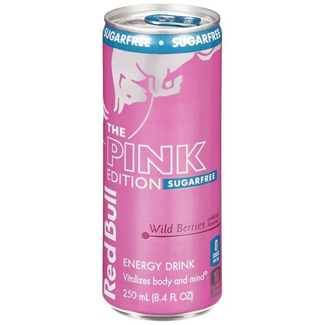 Red Bull Pink-Edition Sugar-Free Energy Drink Wild Berries | Walgreens