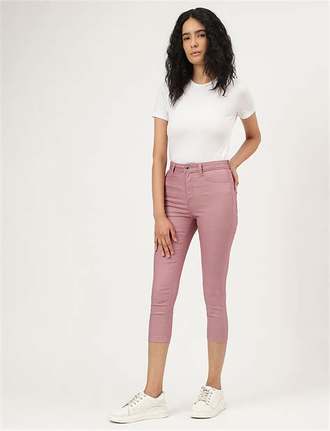 Buy Cotton Mix Plain Slim Fit Jeggings at Marks & Spencer