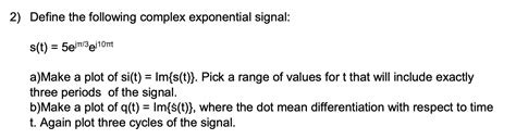 Image result for Complex Exponential Signal