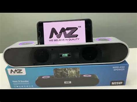 Buy MZ M25VP (PORTABLE HOME TV SOUNDBAR) Dynamic Thunder Sound 2400mAh ...