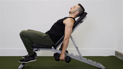 Seated Incline Dumbbell Curl (Demo)