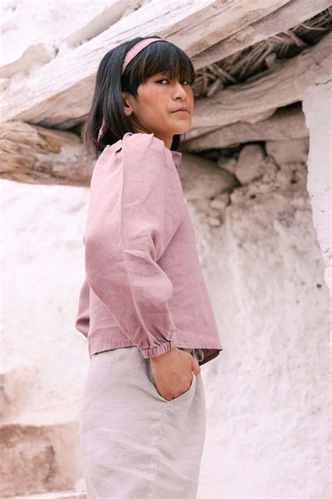 Batwing Sleeve Tops - Buy Linen Batwing Tops Online | Chi Linen