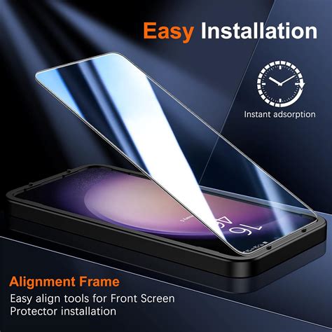 Buy UniqueMe S23 Plus Screen Protector,【Ultrasonic Fingerprint Unclock ...
