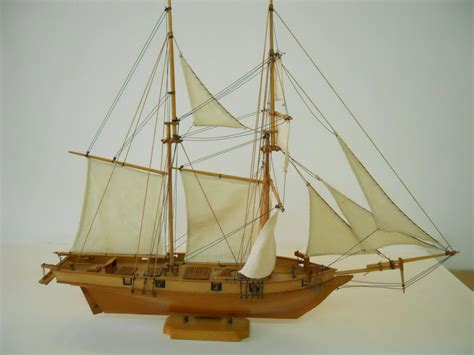 Vintage Wooden Model Ship/Boat Handmade by Mauritian Artisans. Long 72 ...