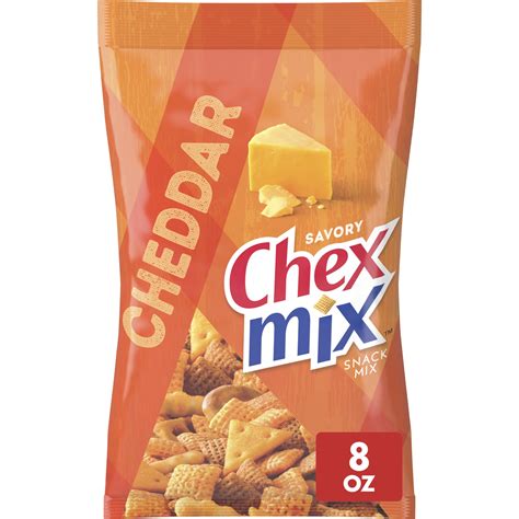 Amazon.com: Chex Mix Cheddar Savory Snack Mix, 8 oz