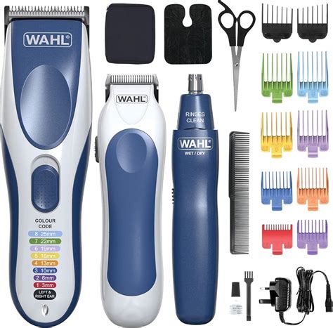 Wahl Colour Pro Cordless 3 in 1, Hair Clippers for Men, Family ...