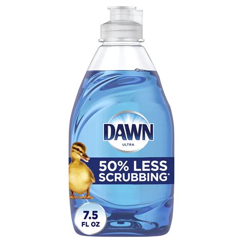 Dawn Ultra Dish Detergent, Dishwashing Liquid, Original Scent, 7.5 fl ...
