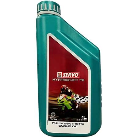 SERVO HYPERSPORT F5 10W-50 API SP 1L. FULLY SYNTHETIC ENGINE OIL (1L ...