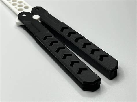 Balisong/butterfly Knife, the Hexa Blade 3D Printed Trainer - Etsy