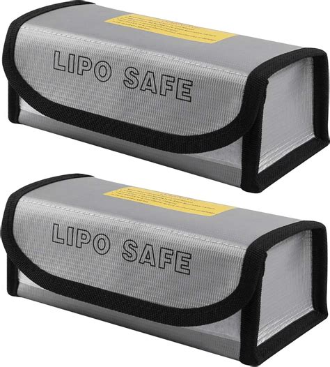 Amazon.com: CNDHDOK 230 * 80 * 100mm Lipo Safe Bag for Lipo Battery Storage and Charging ...