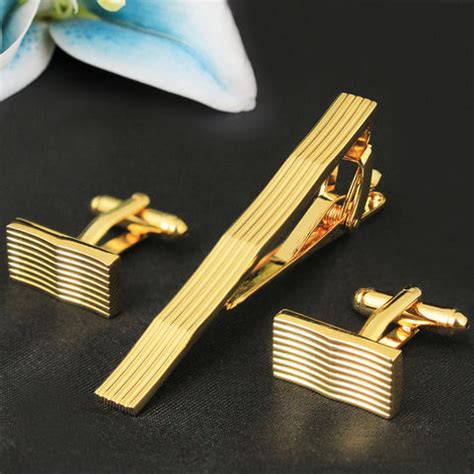 Cufflinks and Tie Pin Set Online in India | Peluche.in