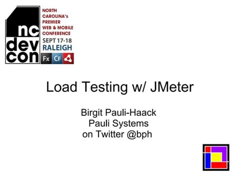 Web Application Load Testing 的图像结果