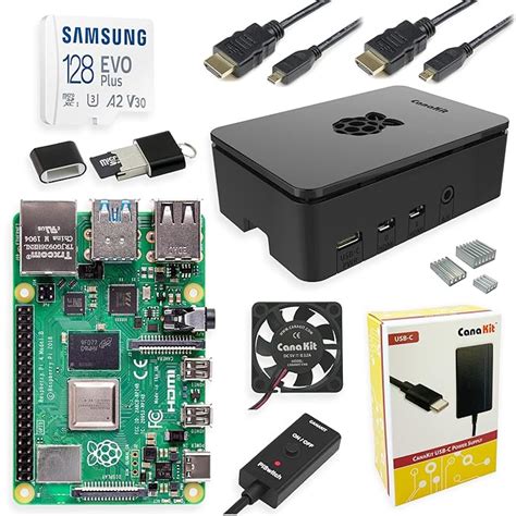 Amazon.in: Buy CanaKit Raspberry Pi 4 8GB Extreme Kit - 128GB Edition ...
