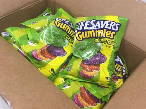 Case of Life Savers Sour Gummies (12 x 180g) - A D Auction Depot Inc.