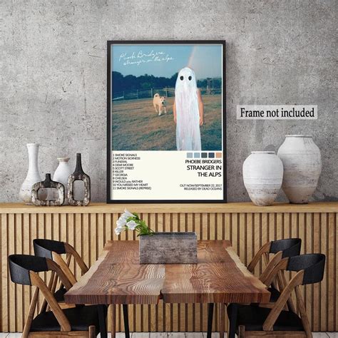 Phoebe Bridgers Poster Moon Song Album Cover Red India | Ubuy