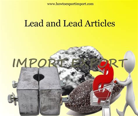 Government rules to export Lead and Lead Articles