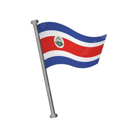 Costa Rican Flag Symbol