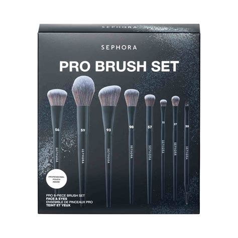 Moving Lights Pro 8-Piece Brush Set Face & Eyes (Holiday Limited ...