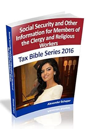 Social Security and Other Information for Members of the Clergy and ...