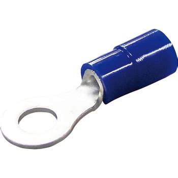 絶縁被覆付圧着端子 イチネンTASCO 絶縁被覆付圧着端子(R形)丸形 【通販モノタロウ】