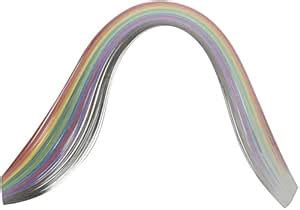Quilled Creations Graduated Quilling Paper, 1/8-Inch, Mixed Color, 100 ...