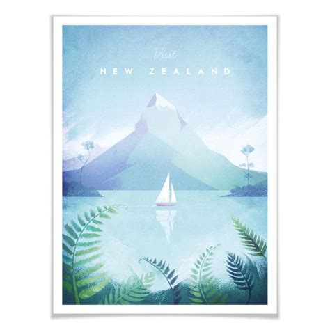 Poster Rivers - New Zealand | wall-art.com