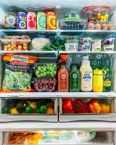 Healthy Fridge Tour: Fully Stocked and Organized