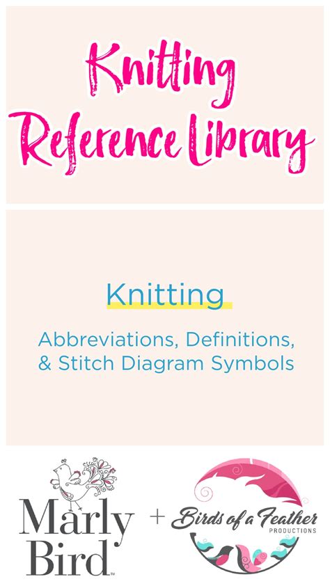 Knitting Definitions | Knitting Stitches | Marly Bird