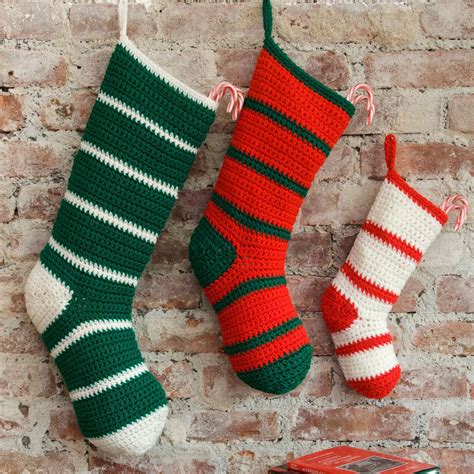 crochet christmas stocking with name