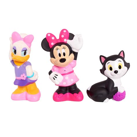 Snapklik.com : Disney Junior Minnie Mouse 3-Pack Bath Toys, Figures ...