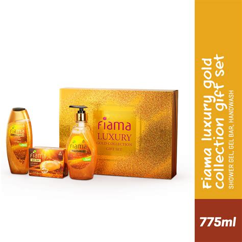 Fiama Luxury Bath Gift Box: Gold Collection Gift Set