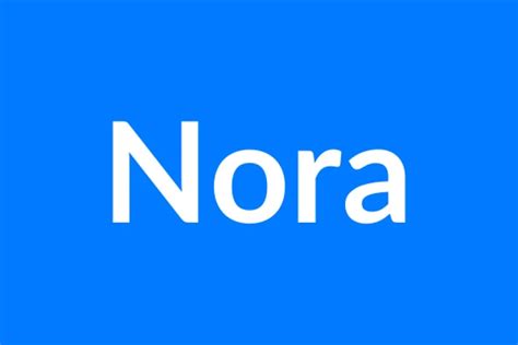 Nora Name Meaning | Islamic Girl Name | Vews News