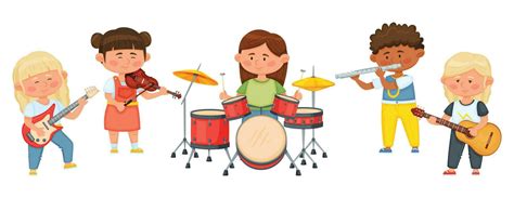 Image result for Kids Playing Musical Instruments