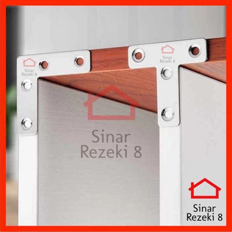 Jual Plat Siku T L STAINLESS / Konektor Connector Sambungan Rata 5 8 ...