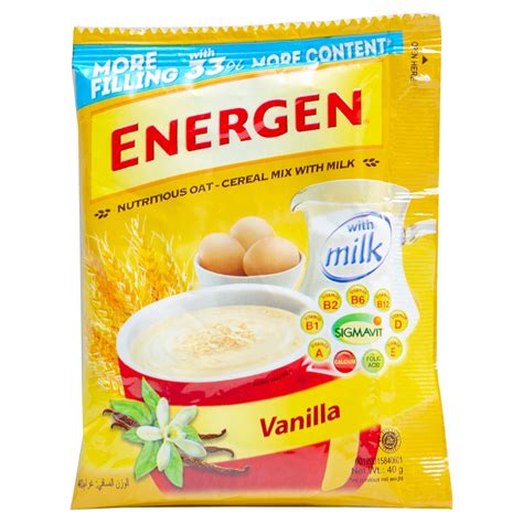 Energen Vanilla Cereal 30 g Online at Best Price | Lulu UAE