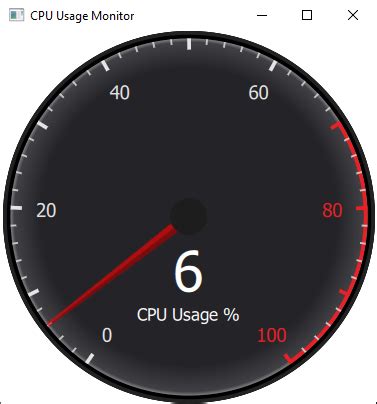 GitHub - ayhanarici/CPU-Usage-Monitor-with-QT: CPU Usage Monitor with QT