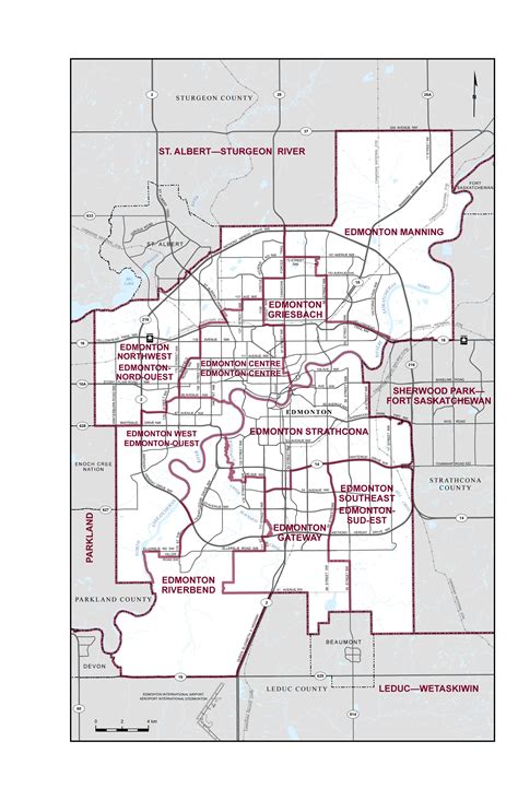 City of Edmonton | Maps and Boundary Descriptions – 2023 Representation Orders | Elections Canada