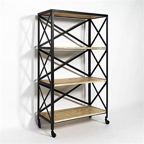 The Craft House Iron Cross Back Book Shelves : Amazon.in: Home & Kitchen