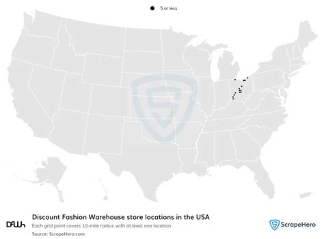 List of all Discount Fashion Warehouse store locations in the USA ...