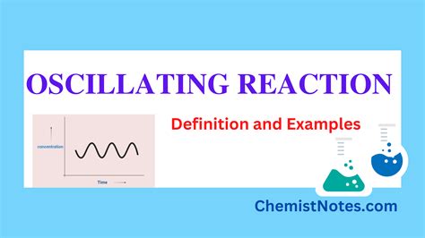 Oscillating chemical reactions: Easy Definition, 3 examples - Chemistry ...