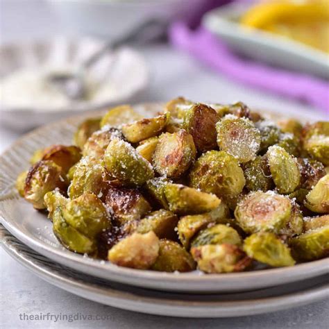 Sheet Pan Roasted Brussels Sprouts - theairfryingdiva.com