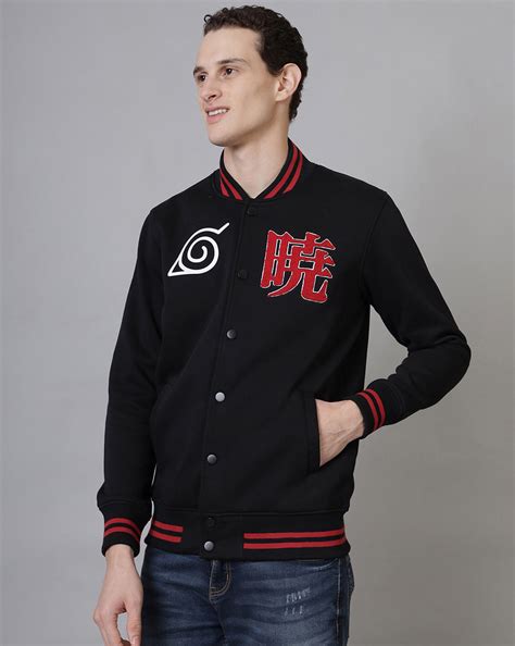 Naruto Akatsuki Varsity Jacket Men – Free Authority