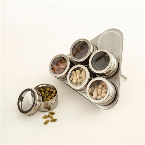 Buy Corsica Solid 7-Piece Spice Rack from Corsica by Home Centre at ...
