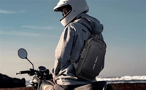 Buy Anti theft Crossbody Sling bag ,Waterproof Chest Daypack with USB ...