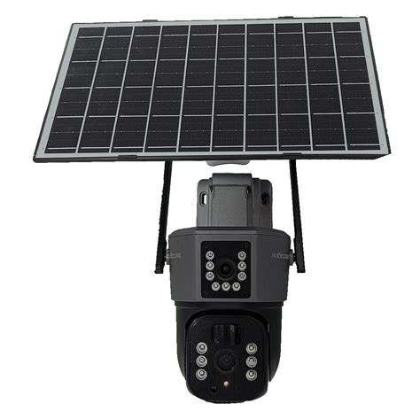 Buy Hixecure 3MP+3MP Smart Linkage 4G Solar PT Battery Outdoor 360 ...