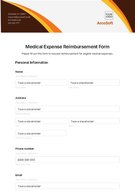Free Reimbursement Form Templates to Edit Online
