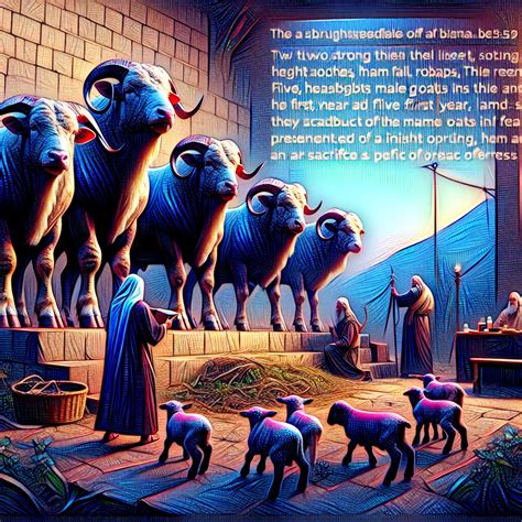 What does Numbers 7:59 mean? | Bible Art