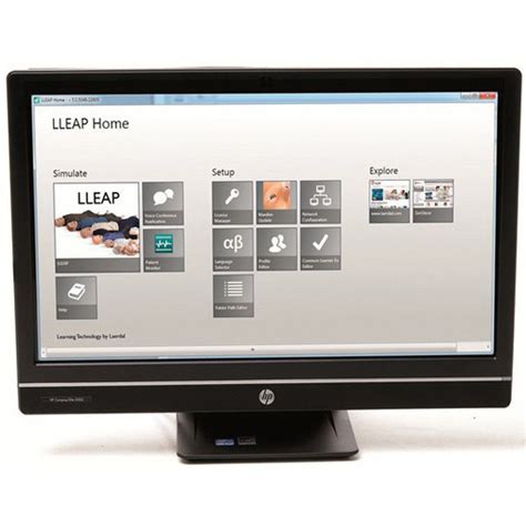 SimPad™ AiO Simulated PT Monitor, 23in | Bound Tree